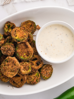 Air Fryer Jalapeno Slices