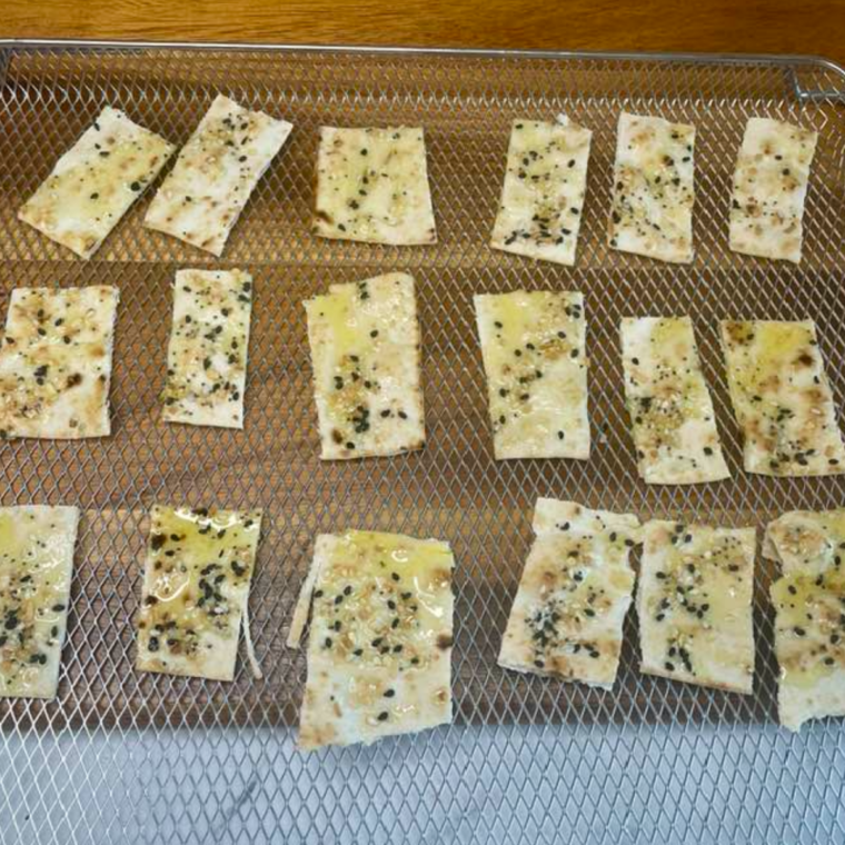 Air Fryer Lavash Crackers