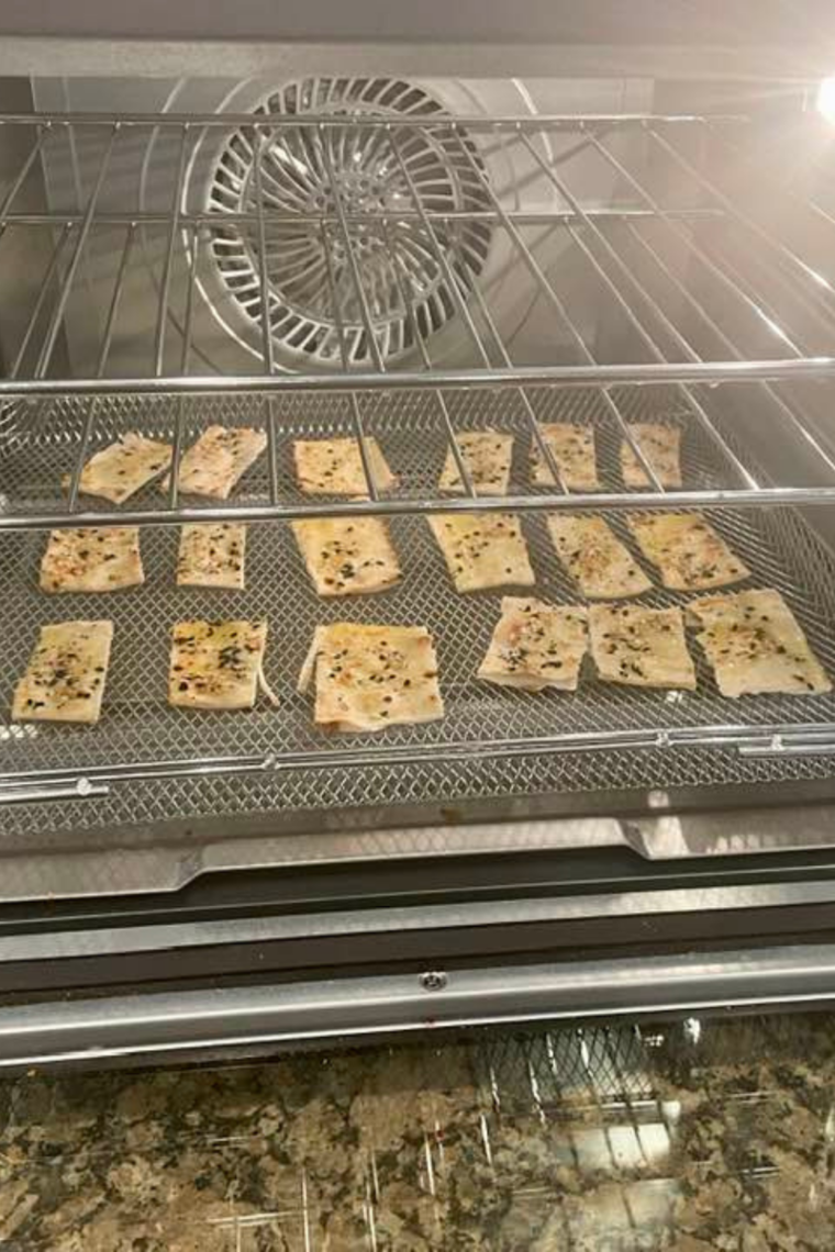 Air Fryer Lavash Crackers