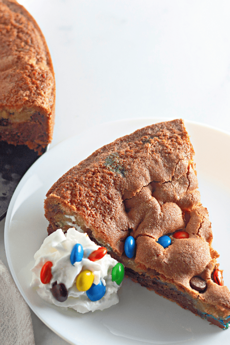 Air Fryer M&M Brownie Bars