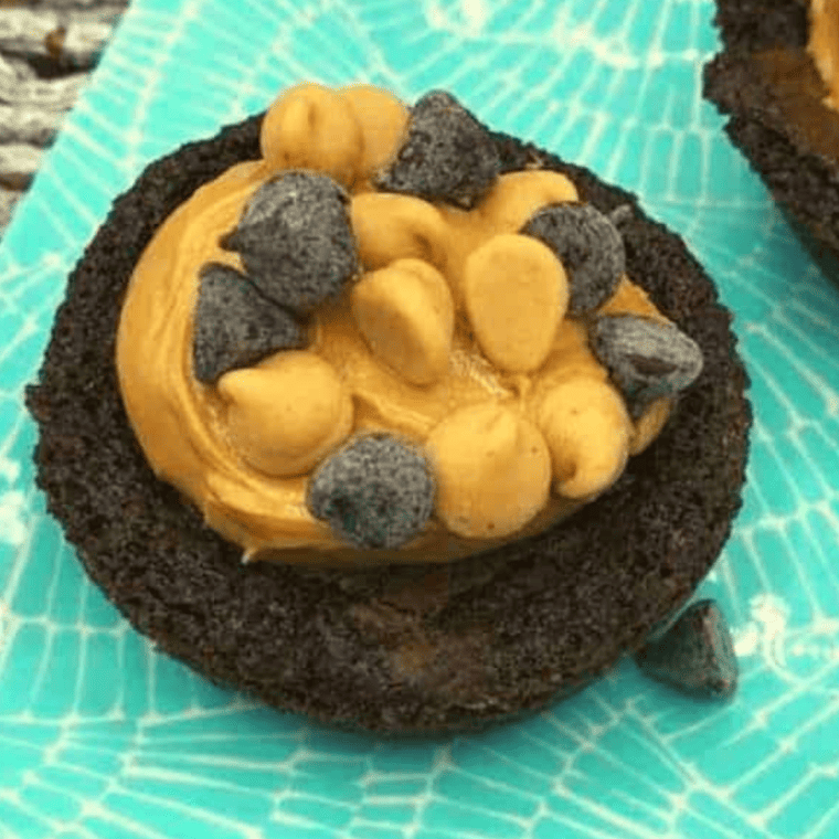 Air Fryer Peanut Butter Cup Brownies
