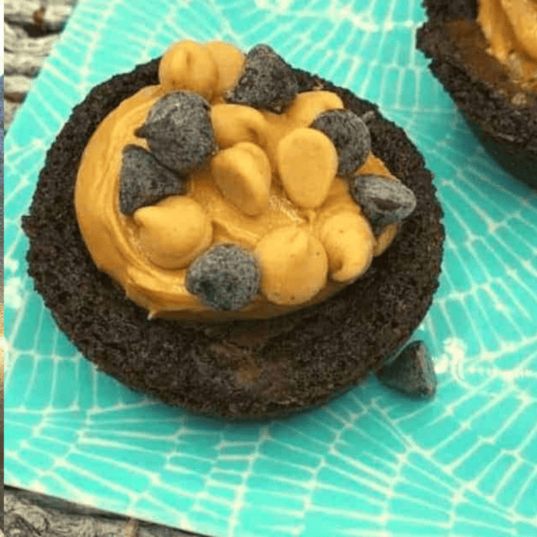 Air Fryer Peanut Butter Cup Brownies