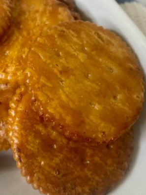 Air Fryer Ranch Ritz Crackers