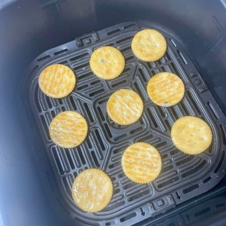 Air Fryer Ranch Ritz Crackers
