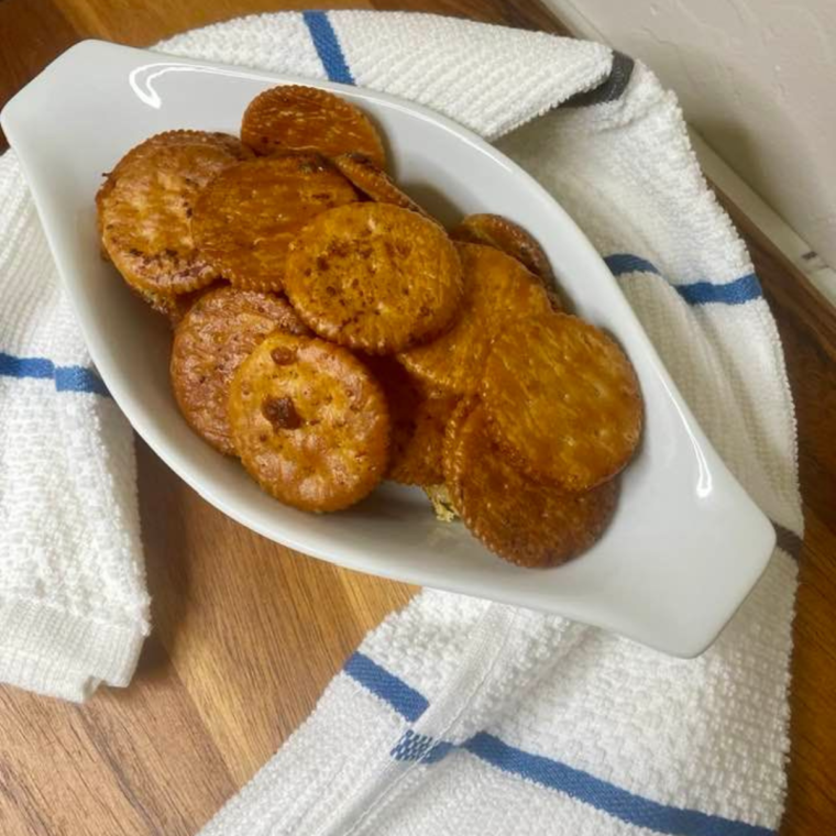 Air Fryer Ranch Ritz Crackers