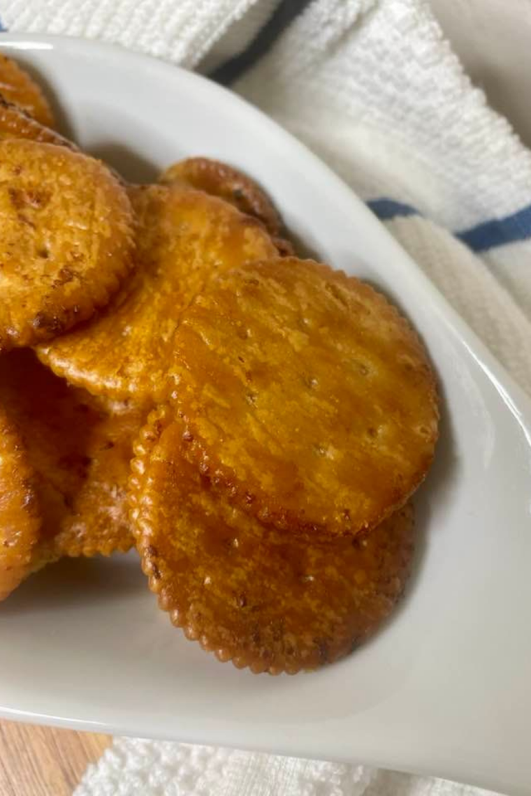 Air Fryer Ranch Ritz Crackers