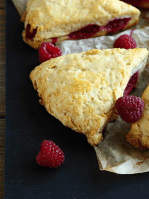Air Fryer Raspberry Scone Recipe