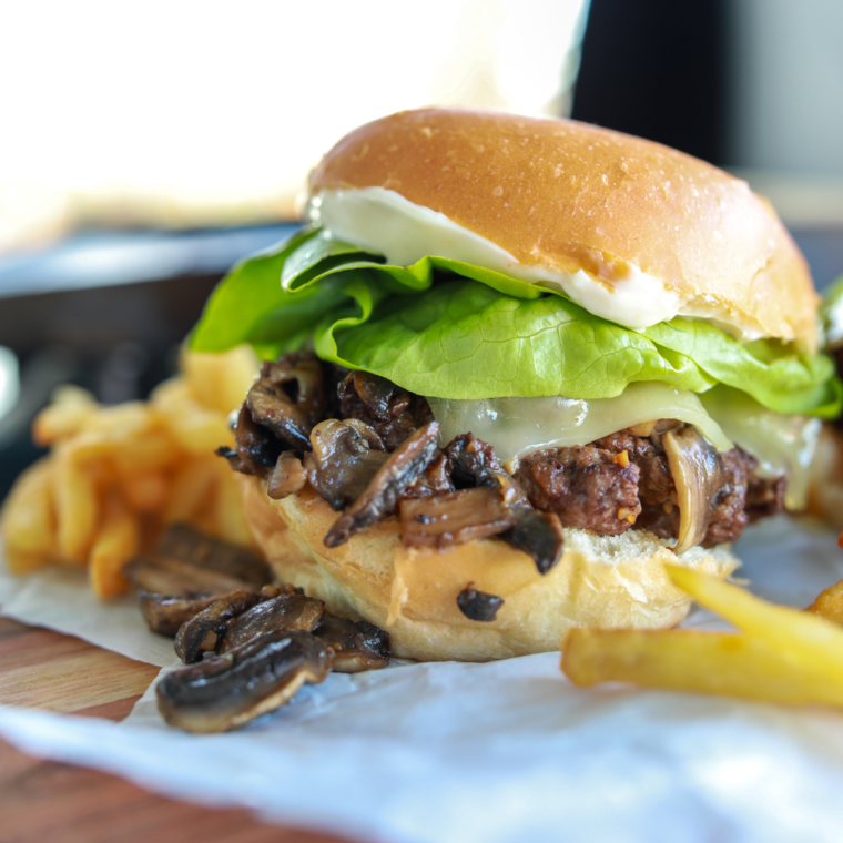 Smash Burgers In Air Fryer