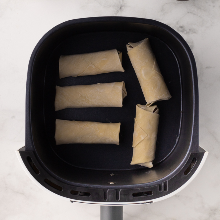 Air Fryer Snickers Egg Rolls