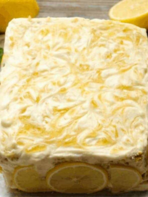 Sour Cream Lemon Cake Recipe