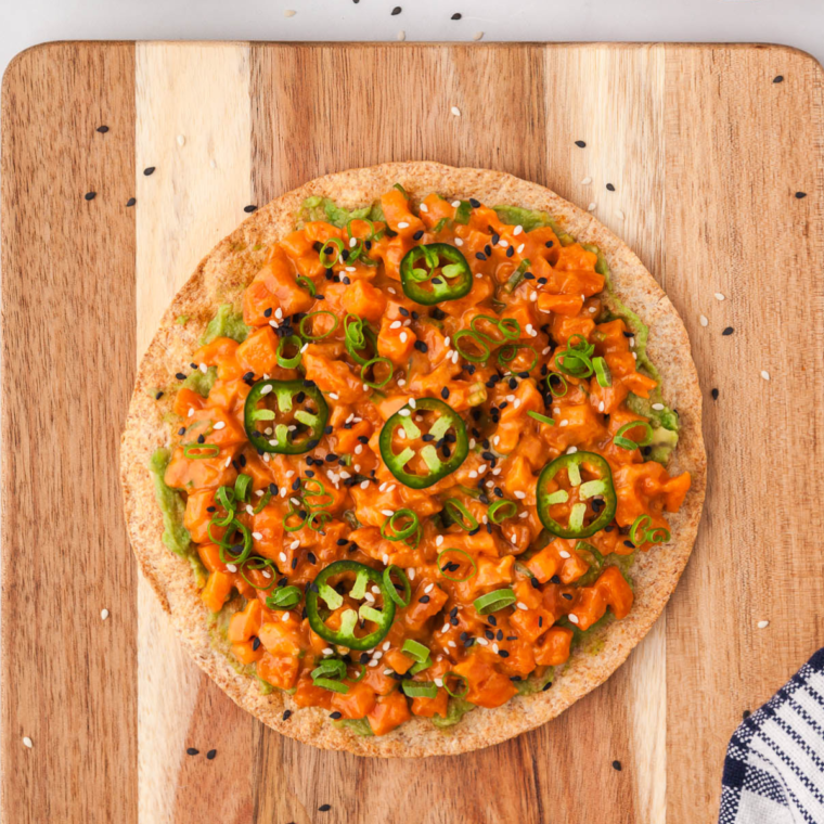 Air Fryer Sushi Pizza