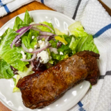 Air fryer bison steak