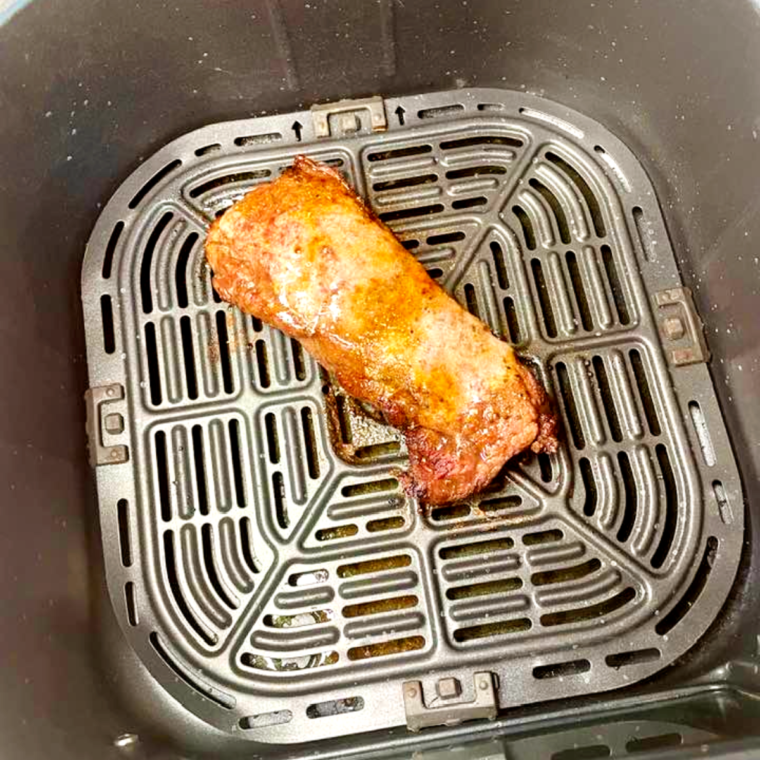 Air fryer bison steak