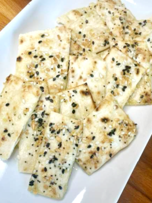 Air Fryer Lavash Crackers