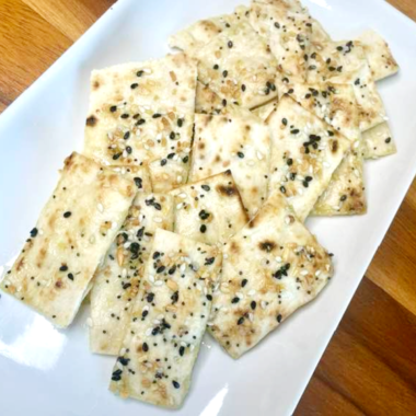 Air Fryer Lavash Crackers