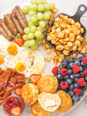 Breakfast Charcuterie Board