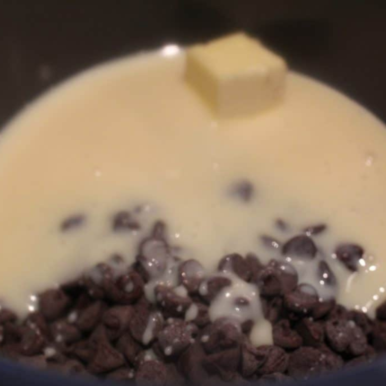 "Step-by-step guide showing the preparation of Rocky Road Fudge in the Instant Pot, including mixing ingredients and setting the pot."