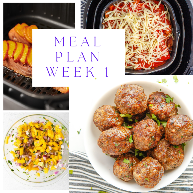 Weekly Meal Plan 1