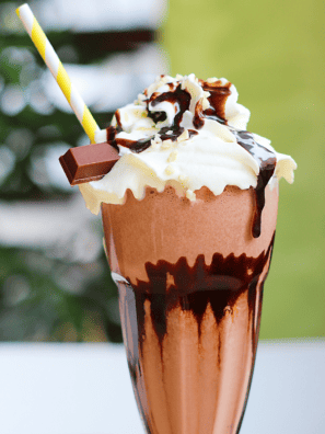 Ninja Creami Chocolate Banana Milkshake