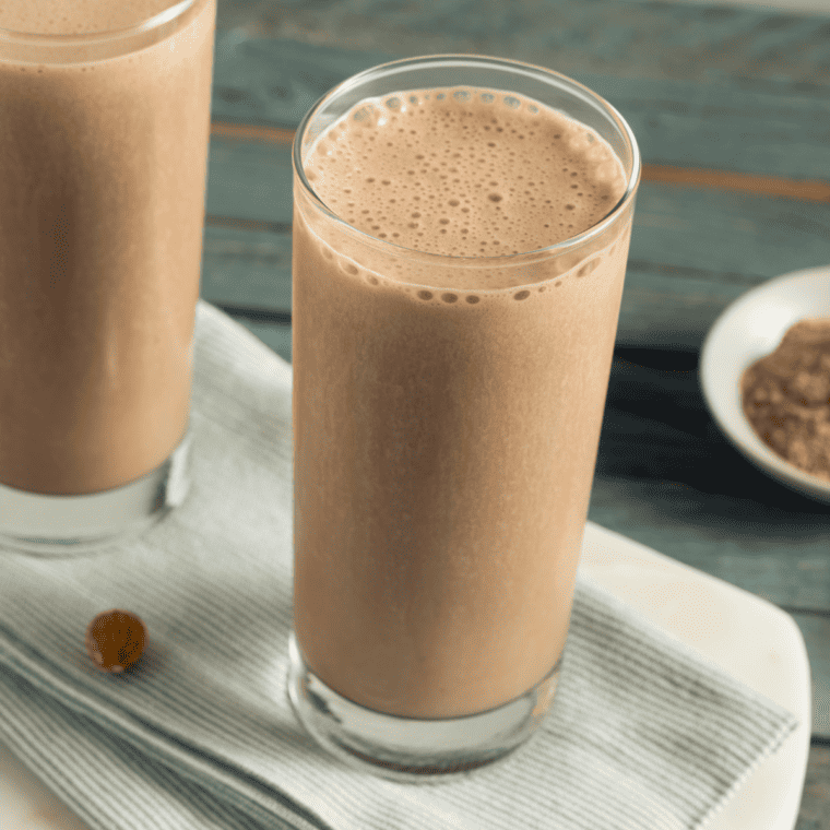 Ninja Creami Chocolate Banana Milkshake