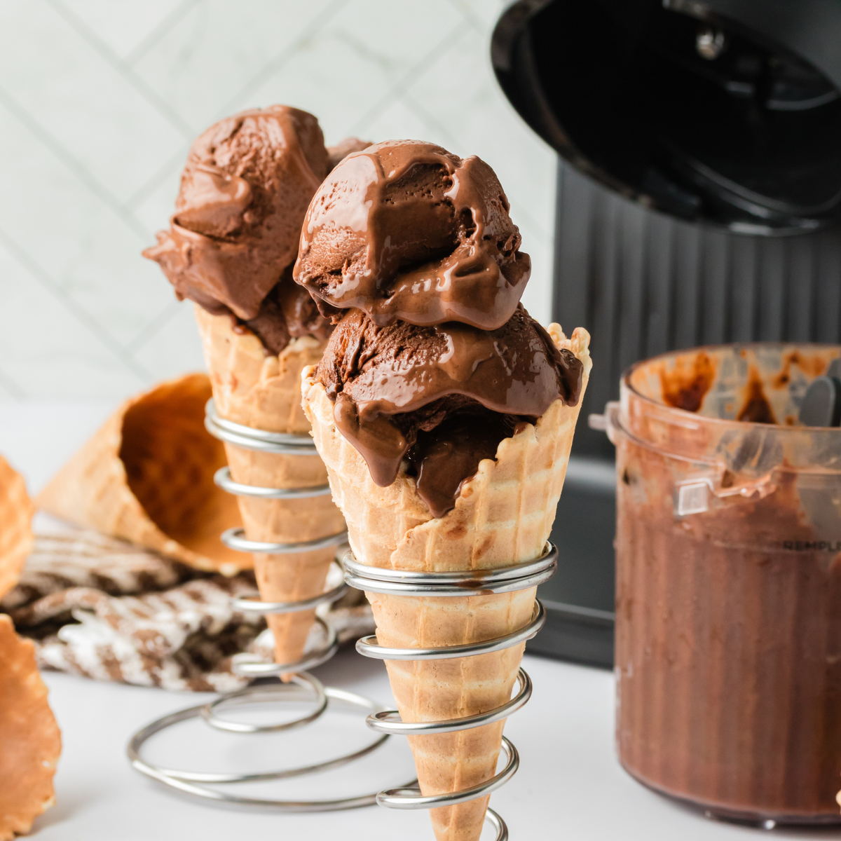 Ninja Creami Chocolate Protein Ice Cream