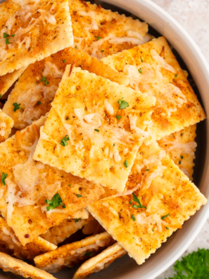 Air Fryer Old Bay Saltine Crackers