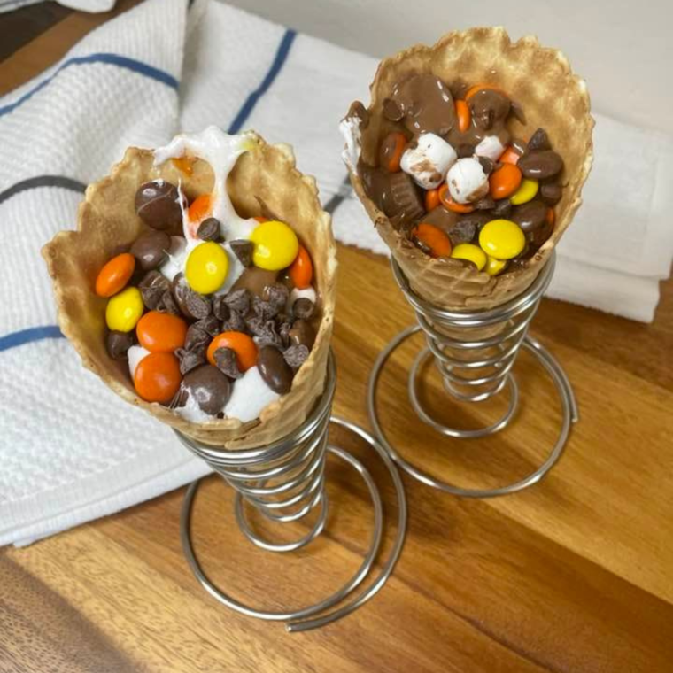 Air Fryer Reese's Campfire Cones