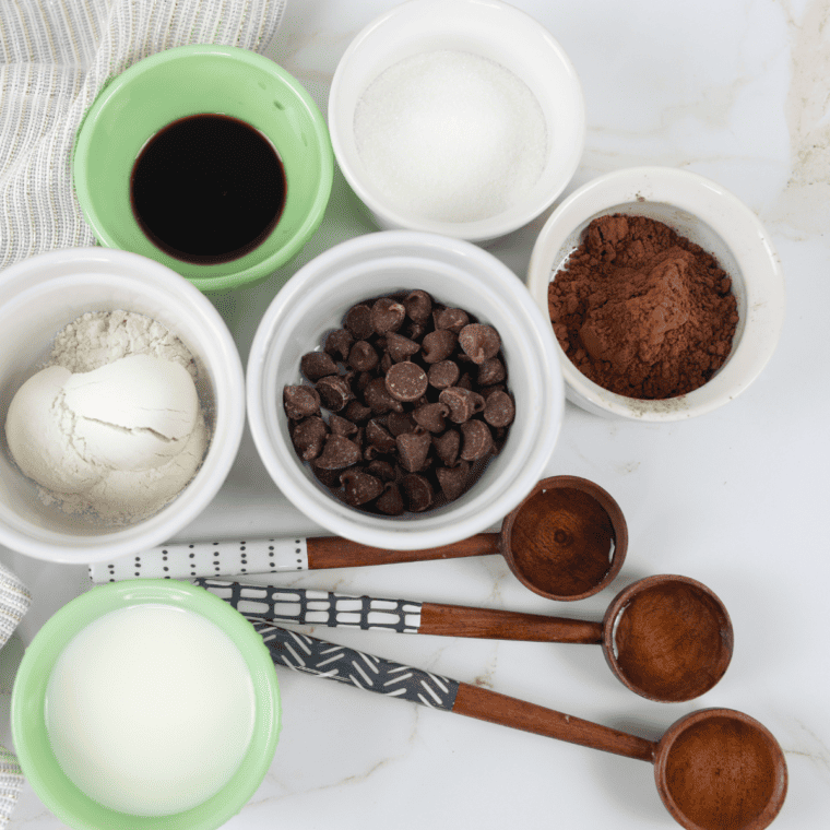 Ingredients Needed For Air Fryer Blondie Brownie Cheesecake Sundae