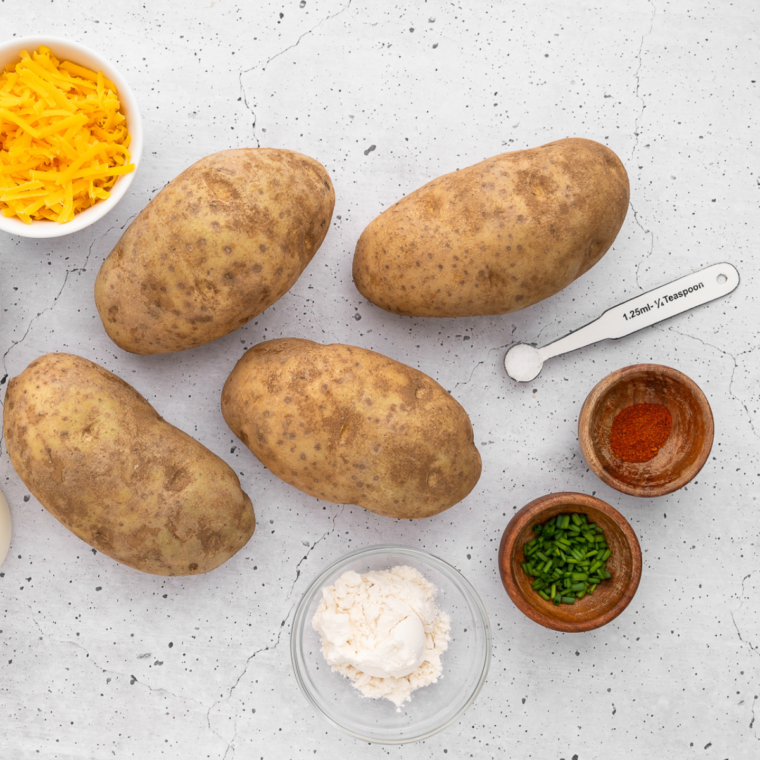 Air Fryer Irish Potato Nachos