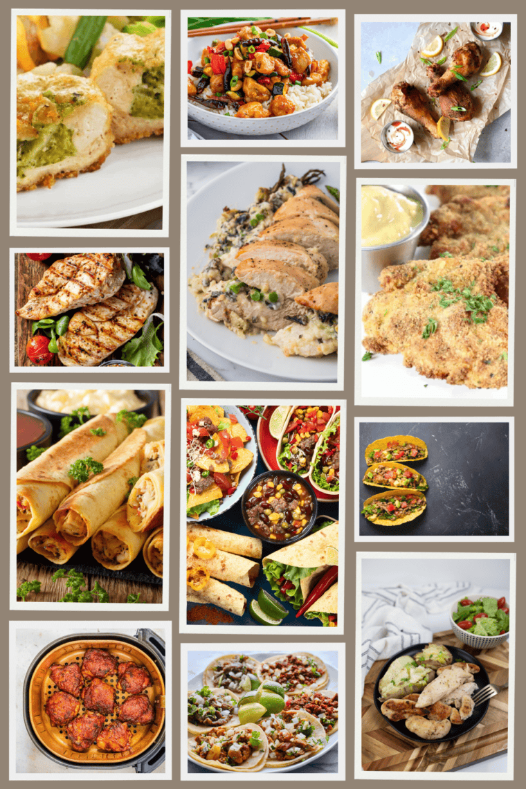 30 Minute Chicken Air Fryer Recipes