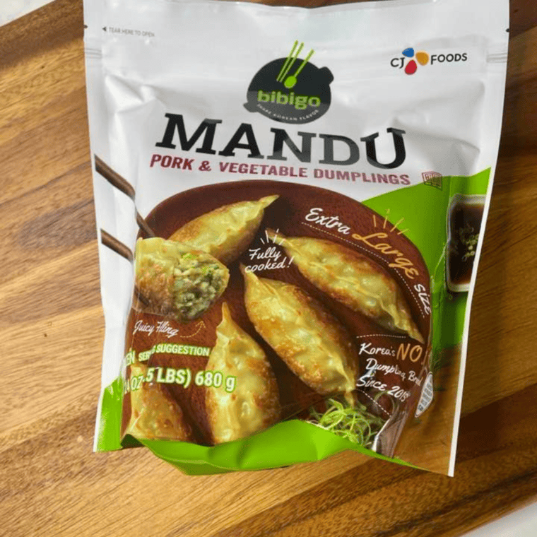 Air Fryer Bibigo Mandu Dumplings