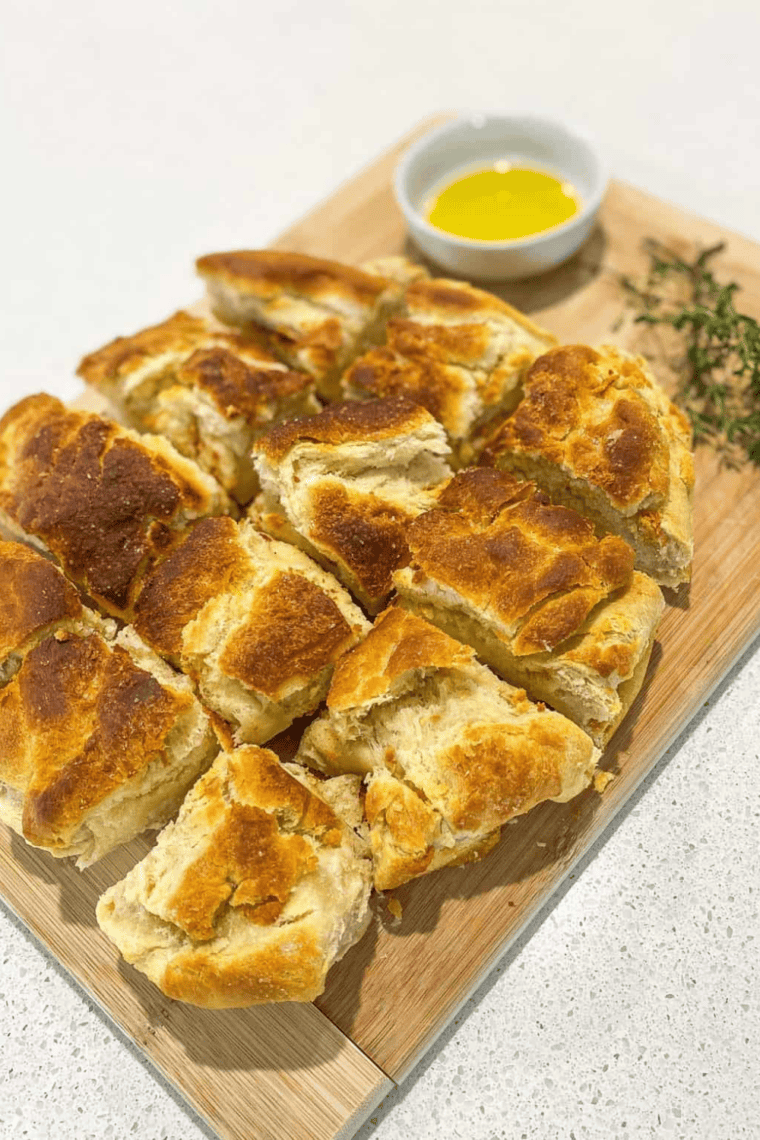 Air Fryer Foccacia Bread