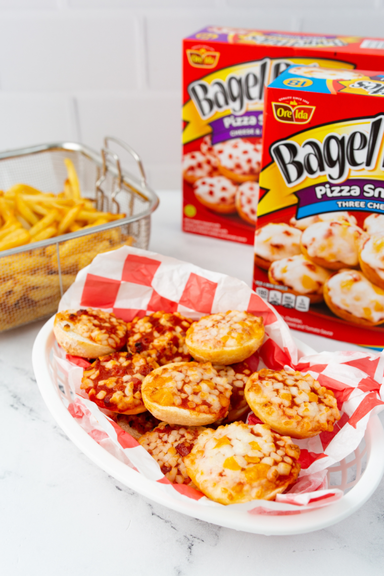 Air Fryer Frozen Bagel Bites