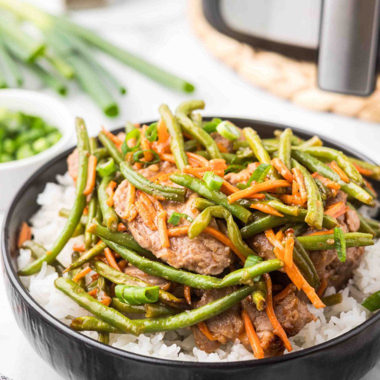 Air Fryer General Tso's Pork  
