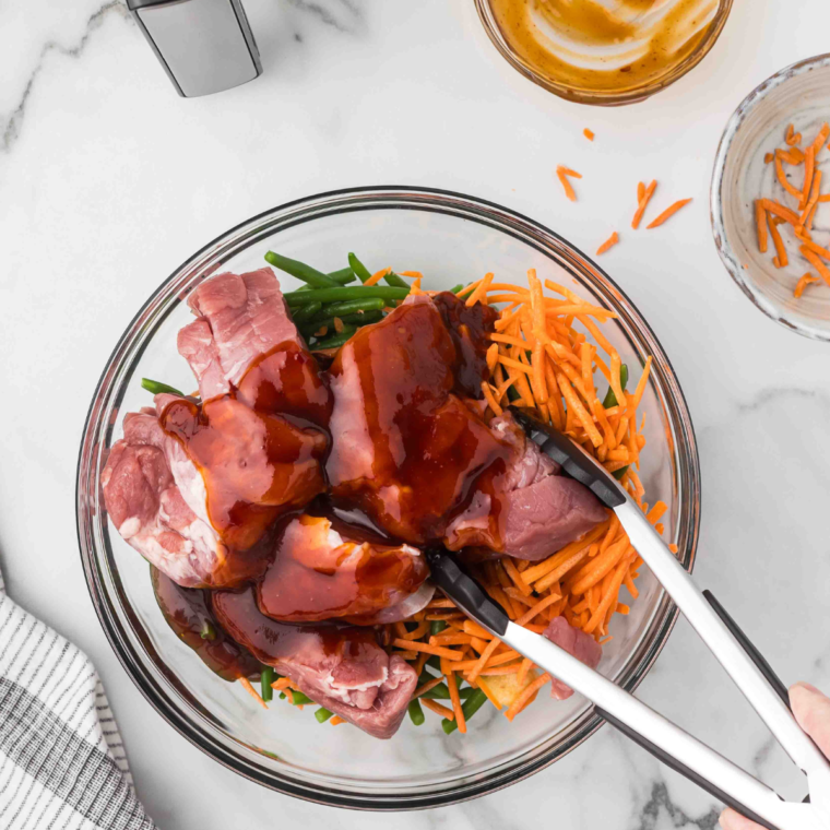 Air Fryer General Tso's Pork