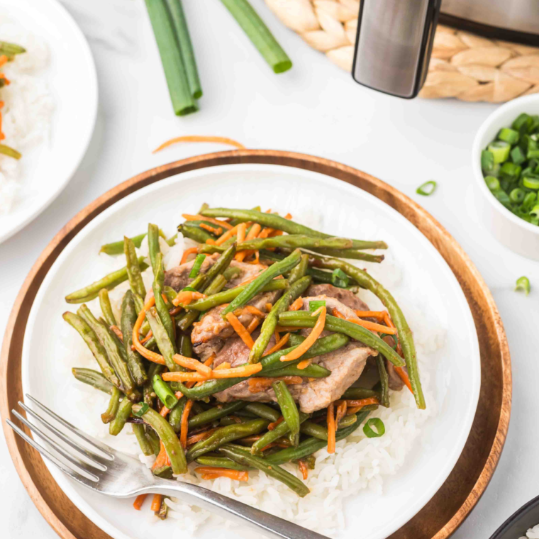 Air Fryer General Tso's Pork 