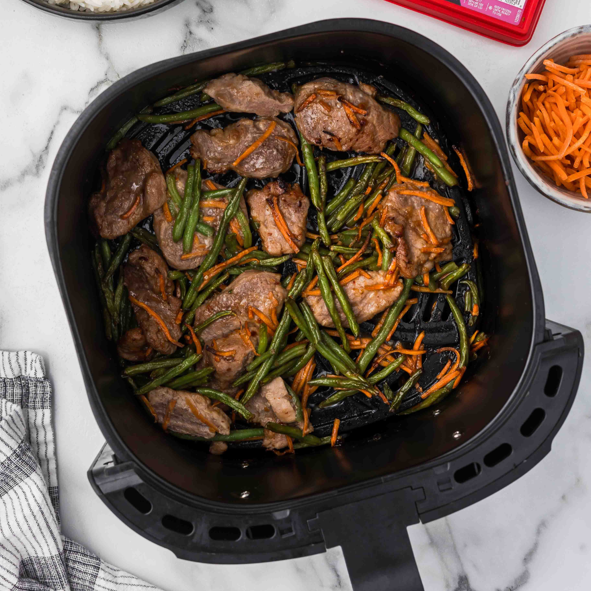 Air Fryer General Tso's Pork