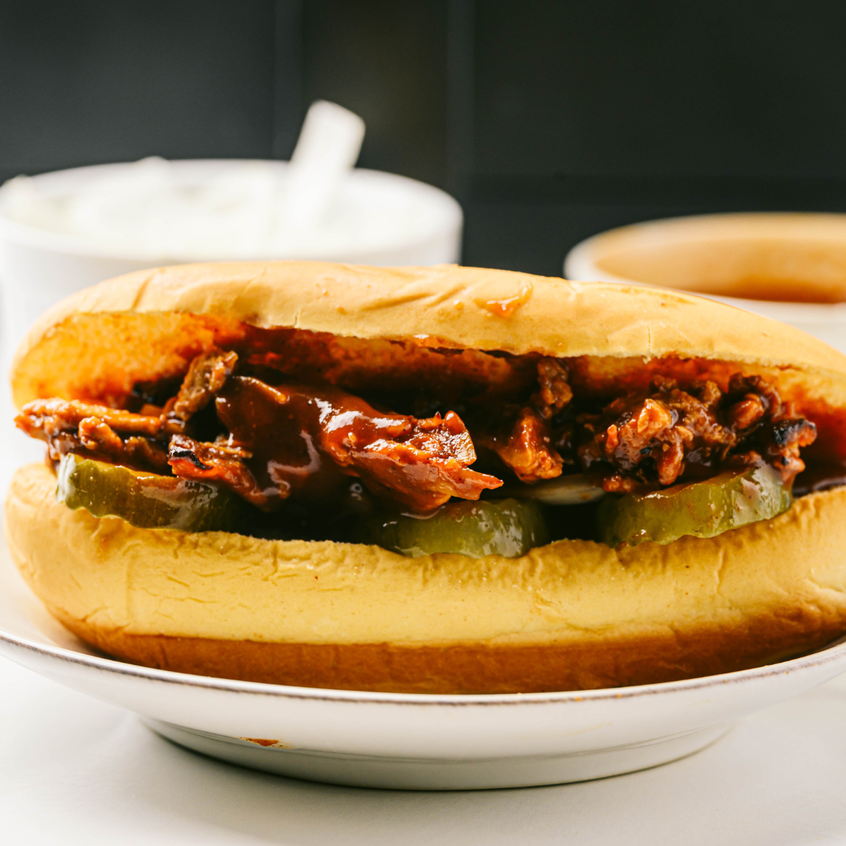 Air Fryer McRib Sandwich Copycat Recipe