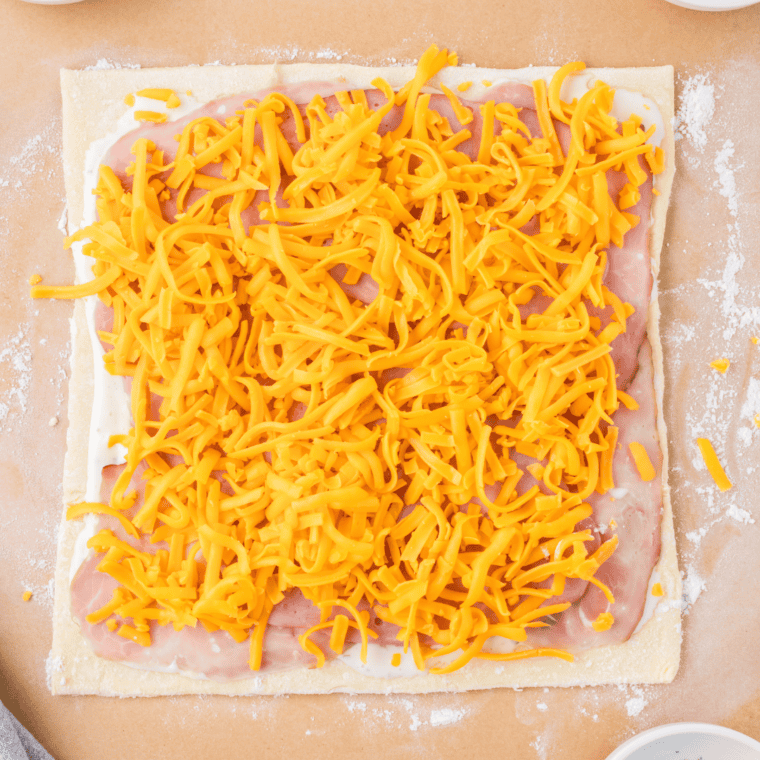Air Fryer Ranch Ham and Cheese Pinwheels