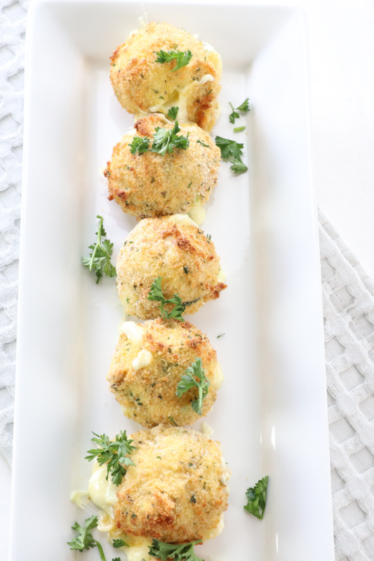 "Golden, crispy Air Fryer Rattlesnake Bites filled with cheese and jalapeƱos"