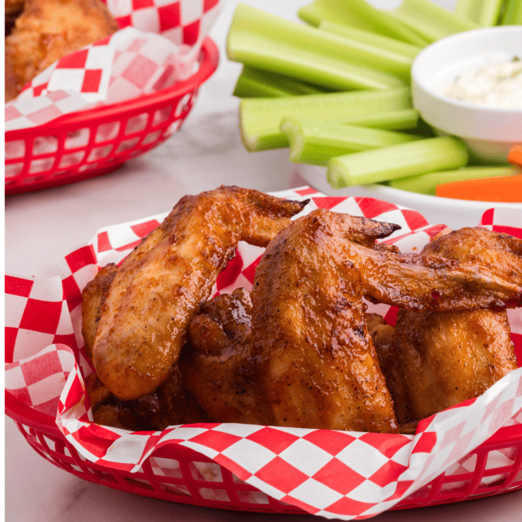 Crispy KFC-style Honey BBQ Wings coated in sweet, tangy sauce.