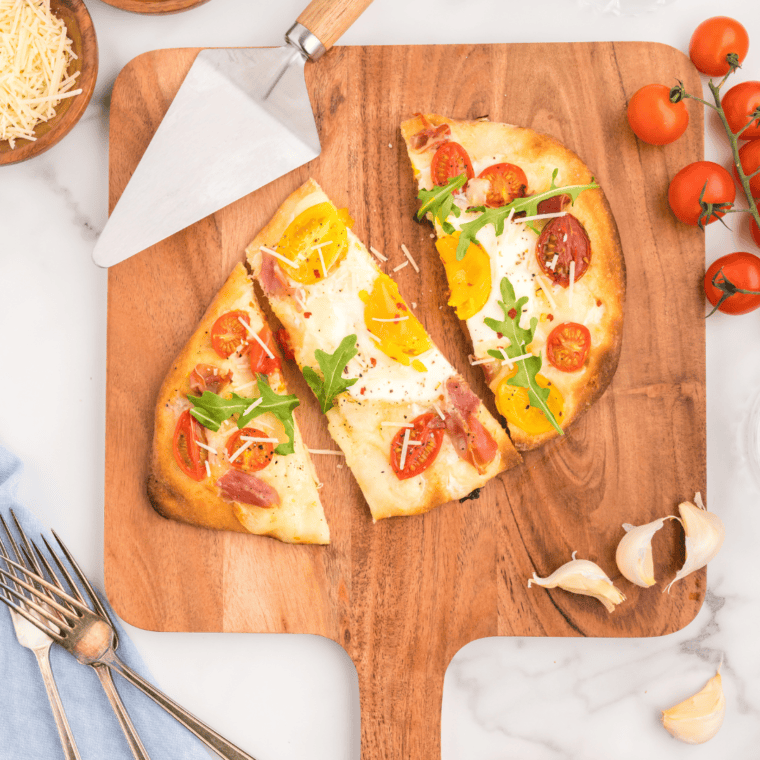 Naan Breakfast Pizza