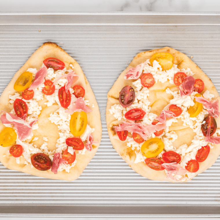 Naan Breakfast Pizza