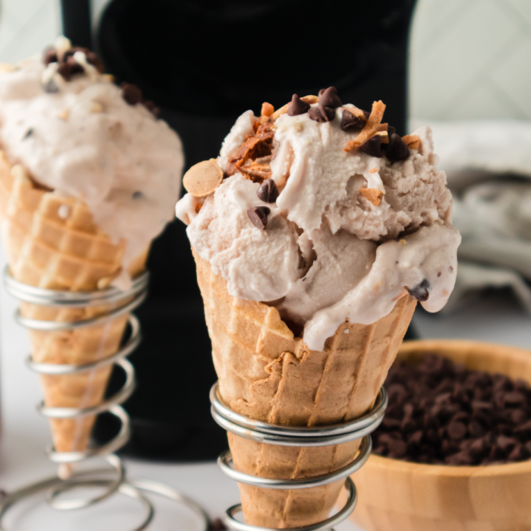 Ninja Creami Almond Joy Ice Cream