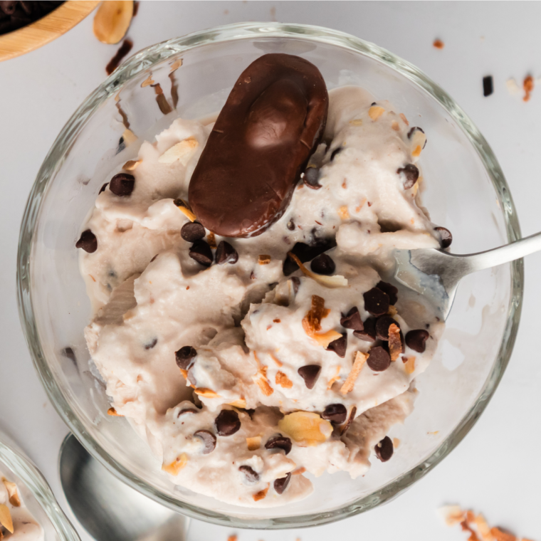 Ninja Creami Almond Joy Ice Cream