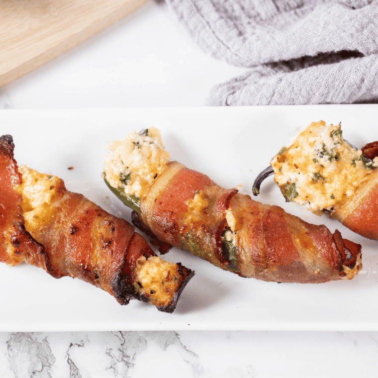 Ninja Foodi Grill Bacon-Wrapped Jalapeno Poppers