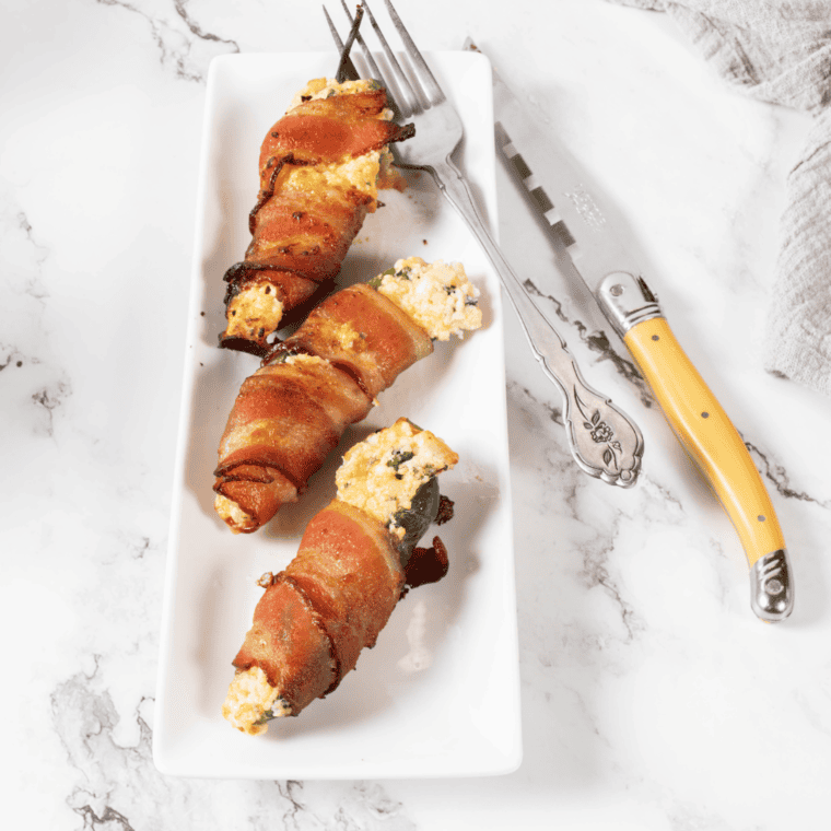 Ninja Foodi Grill Bacon-Wrapped Jalapeno Poppers