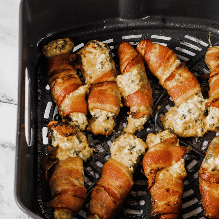 Ninja Foodi Grill Bacon-Wrapped Jalapeno Poppers