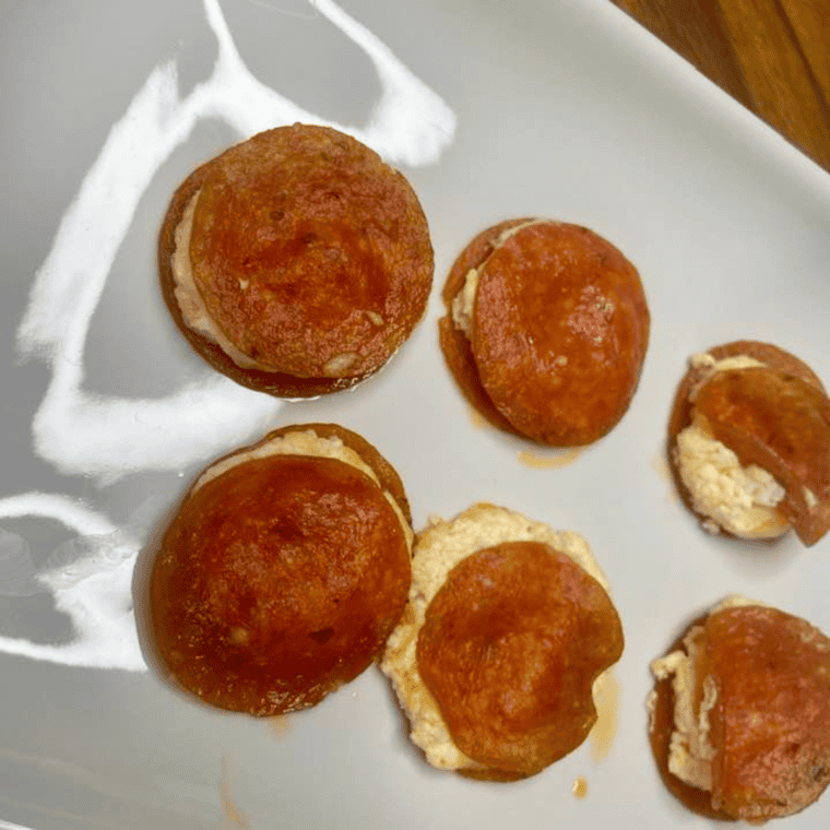 Pepperoni Cream Cheese Bites In Air Fryer