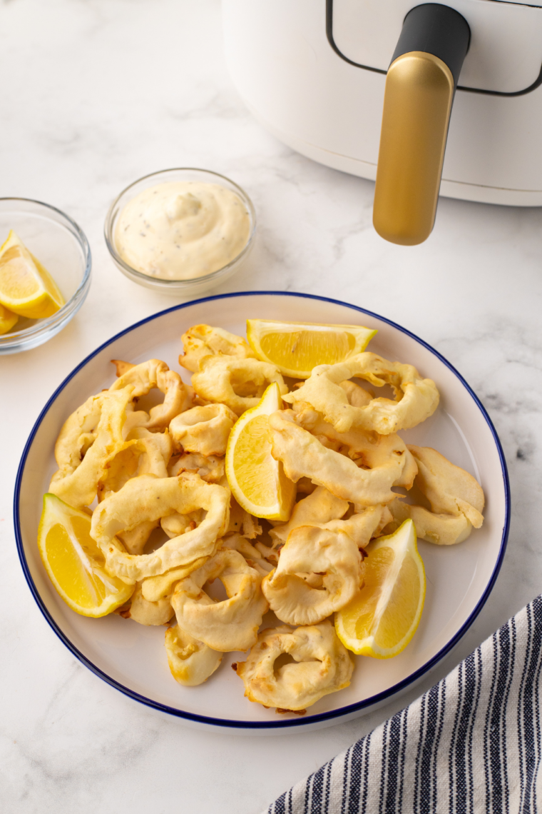 air fryer salt and pepper calamari